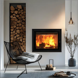 Cheminée à éthanol intérieure moderne de luxe personnalisée de 18 pouces en acier inoxydable avec télécommande, idéale pour appartement - Vente chaude - Product Image 1