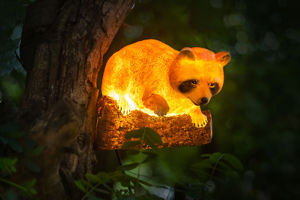 Lampe LED animaux pour le jardin Décoration de l'arbre de l'<span class=keywords><strong>immobilier</strong></span> Éclairage de paysage Raton laveur Décoration intérieure Applique murale pour l'extérieur Appliques murales - Product Image 4