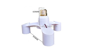 85-285V E27 Portalámparas a 2-7PCs Lámpara Bombilla Cabeza Araña Bombilla E27 <span class=keywords><strong>Socket</strong></span> - Product Image 3