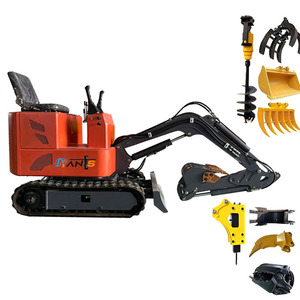 ¡Entrega Inmediata! Retroexcavadora de Orugas Económica 2021, Excavadora de 1 Tonelada, Mini Excavadora Más Pequeña - Product Image 1