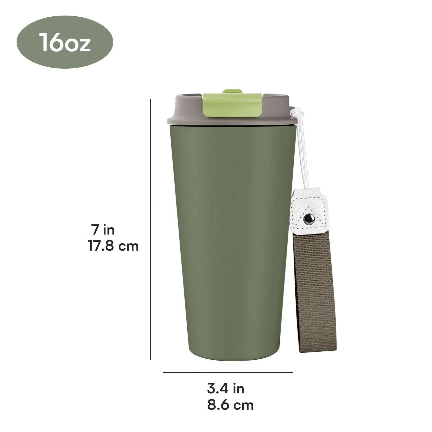 Commercio all'ingrosso 16oz bpa libera doppia parete sottovuoto bicchiere isolato con bicchieri di paglia tazze all'ingrosso alla rinfusa