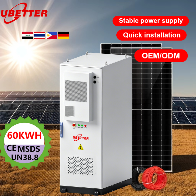 Ubetter 215kwh Industrial Commercial Energy Storage