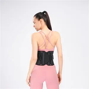 Fast Delivery Adjustable High Elastic Medical Grade Lumbar Support Lower Back Brace for Pain Relief