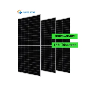 SuperSolar In Stock 340W Solar Panel Monocrystalline 330W Sun Power