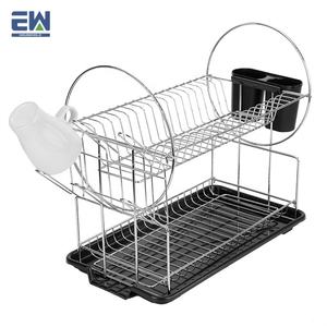 Gran supermercado cocina rack socio nuevas llegadas fácil de limpiar de hierro hogar plato rack - Product Image 1