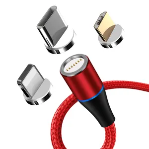 Led Licht 3in1 Snelle Opladen Magnetische Charger Cable