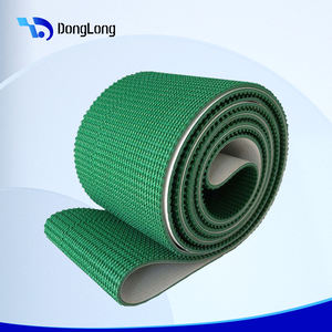 Anti-skid boyuna oluk elmas dalga çim paket sanayi için küçük Pvc konveyör bant - Product Image 6