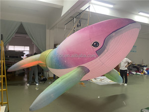 <span class=keywords><strong>Baleine</strong></span> gonflable publicitaire pour événements en plein air avec souffleur d'air pour décoration sur le thème de l'océan - Product Image 3