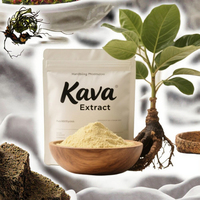 Extrait de racine de Kava de qualité alimentaire, 90% Kavalactones, extraction liquide-solide, soluble dans l'eau, poudre de Kava CO2, extrait végétal HP Valia