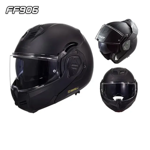 Casco de Motocicleta Modular LS2 con Certificación ECE/DOT, Doble Visor Abatible, Lente Integrada, Cierre Rápido FF906 - Product Image 3