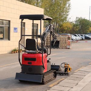 Mini-excavatrice compacte Koop Engine 1 tonne, excavatrice sur chenilles, pompe hydraulique, boîte de vitesses, moteur, engrenages, rayon de braquage court, jardin, ferme - Product Image 6