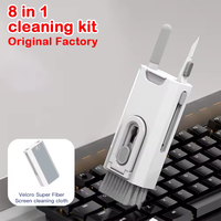Great Roc Hot Seller 8 in 1 Cleaning Kit Q8, Dust Removal Key Extractor Portable Electronic Cleaner for Keyboard Airpod
