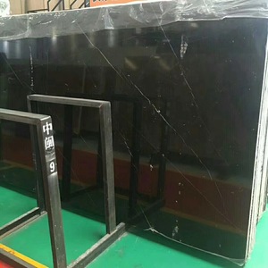 Baldosa de mármol negro pulido Natural, <span class=keywords><strong>marmol</strong></span>,pisos de <span class=keywords><strong>marmol</strong></span>, revestimiento Interior 3d, suelo de pared italiano, Galaxia mate - Product Image 2