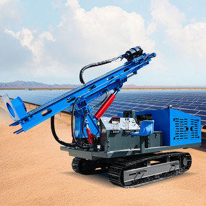 Trình điều khiển cọc thủy lực trên mọi địa hình hiệu quả cao cho các điều kiện địa chất phức tạp cho quang điện sa mạc miền núi - Product Image 1