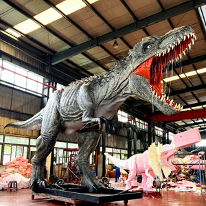 Modèle <span class=keywords><strong>T</strong></span>-<span class=keywords><strong>rex</strong></span> <span class=keywords><strong>Indominus</strong></span> animatronique électrique dinosaure de grande taille pour parc à thème - Product Image 1