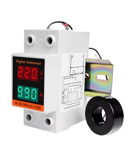Misuratore di Tensione e Corrente AC Hord HD45 con Display Digitale 220V/380V, Doppio Display Combinato per Montaggio su Guida, Monofase, Classe di Precisione 0.5 - Product Image 4