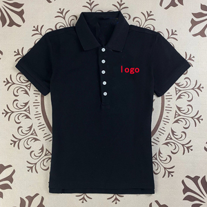 <span class=keywords><strong>Polo</strong></span> da <span class=keywords><strong>Donna</strong></span> a Maniche Corte con Logo R. Ricamato, Vestibilità Regolare, Cinque Bottoni, Vendita all'Ingrosso - Product Image 5