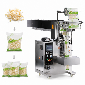 Máquina automática de envasado de cadena para <span class=keywords><strong>Doritos</strong></span>, patatas fritas, cacahuetes y snacks en bolsas de aluminio con cinta transportadora de sellado - Product Image 1