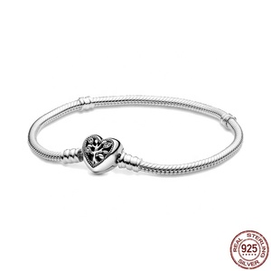 Nueva Pulsera <span class=keywords><strong>de</strong></span> Plata <span class=keywords><strong>de</strong></span> Ley 925 <span class=keywords><strong>de</strong></span> Alta Calidad con Diseño Clásico <span class=keywords><strong>de</strong></span> Espina <span class=keywords><strong>de</strong></span> Serpiente, Compatible con Abalorios Originales <span class=keywords><strong>Pandora</strong></span>, Regalos <span class=keywords><strong>de</strong></span> Aniversario DIY - Product Image 5