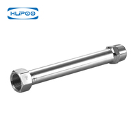 Raccords décoratifs en acier inoxydable poli forgé, tubes ronds, brides, connecteurs avec adaptateurs filetés, soudage