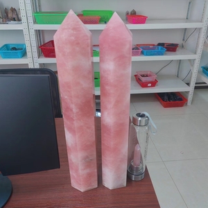 <span class=keywords><strong>Torre</strong></span> di Cristallo di Quarzo Rosa Naturale all'Ingrosso, Grande <span class=keywords><strong>Torre</strong></span> di Quarzo Rosa per Cristalloterapia - Product Image 2