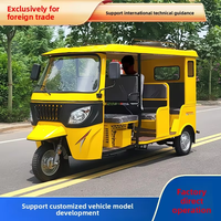 Tricycle électrique DUDU à carrosserie ouverte, bus touristique, voiture à 3 roues très vendue