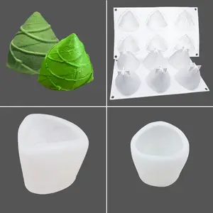 D5027 The Dragon Boat Festival traditional Chinese rice-pudding zongzi Cake baking Ice cream Cake Resin Mold Silicone 3D Mould
