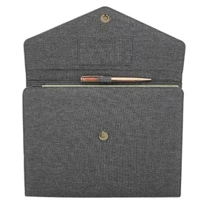 Cartella portadocumenti in pelle vegana di lusso con logo di design personalizzato, cartella padfolio aziendale - Product Image 2