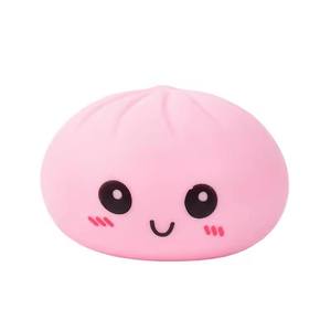 Hot Selling Custom Soft TPR Dumpling Baozi Shaped <b>Squishy</b> Custom Mochi <b>Squishy</b> Sensory Fidget Toys Party Favor - Product Image 3