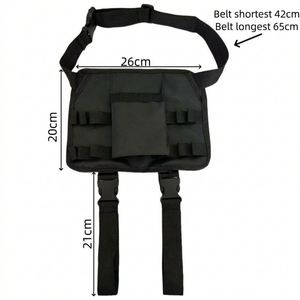 Premium Quality Car Repair Tool Waist Bag Waterproof Oxford Cloth Utility Holder with Quick Access Pockets - Product Image 1