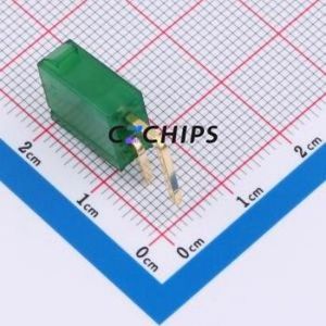 HC-5557-2*1AW-V-GP-05 Wire-to-Board Pin Header Bent Lead Through Hole,P=4.2mm 2x1P 4.2mm Right Angle Insert Mini-Fit (MX 4.2) - Product Image 2