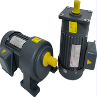 Réducteur de vitesse de moteur horizontal triphasé série GH 100w~7.5KW, moteur à engrenages AC à couple élevé et faible régime, vertical GV