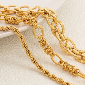 Personalized Women's Stainless Steel <b>Charm</b> Bracelet with 18K Gold Plating Light Luxury Chain Bar Jewelry for Anniversaries - Product Image 1