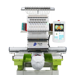 Máquina Bordadora Computarizada de un Cabezal de Alta Velocidad con 12, 15 o 20 Agujas para Gorras, Camisetas y Sudaderas - Product Image 1