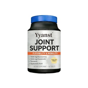 Capsules de Glucosamine et Chondroïtine de Haute Qualité à Marque Blanche avec MSM, Faible Teneur en Sucre, pour Adultes – SUPPLÉMENT DIÉTÉTIQUE DE SOUTIEN ARTICULAIRE - Product Image 1