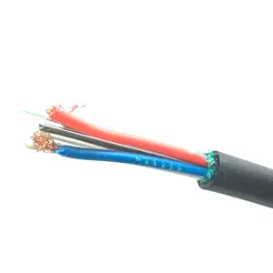 6 8 12 24 48 96 de núcleo único modo fotoeléctrico compuesto híbrido de alambre de cobre Alambre de Cable de fibra óptica