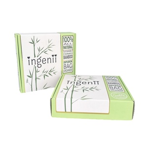 Biodegradable Eco-Friendly Rigid Gift Packaging Boxes with Embossing Custom Logo Recycled Materials for Craft Shipping Mailers - Product Image 2