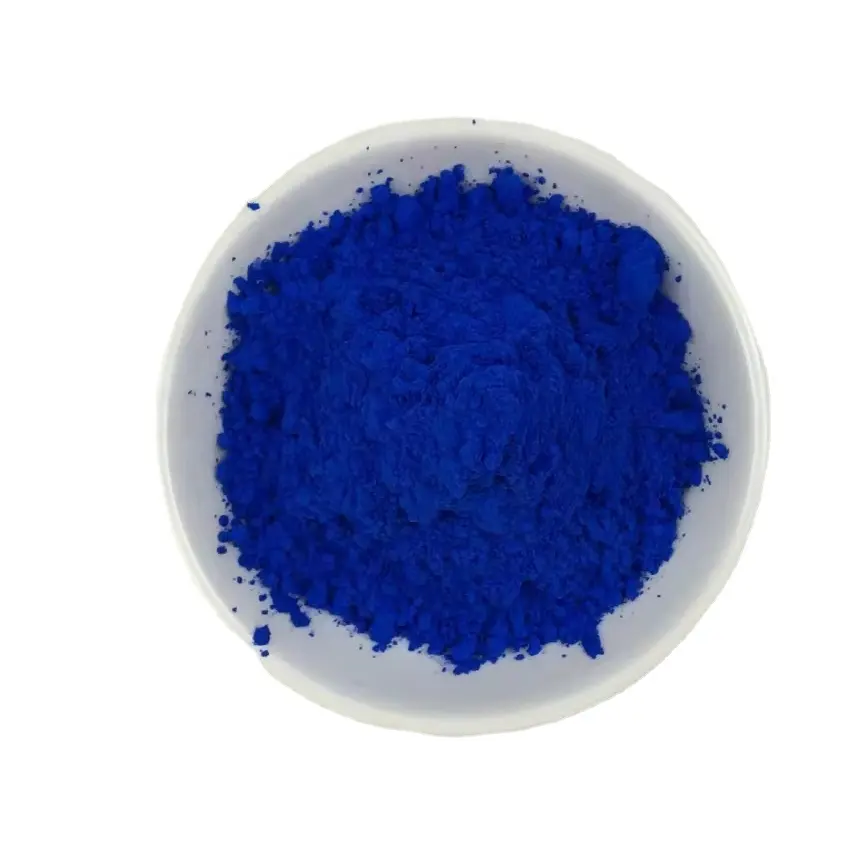 Pigmento azul 27 28 29 azul cobaltoso para color cerámico con manchas de esmalte de cerámica de alta temperatura y cubo de esmalte