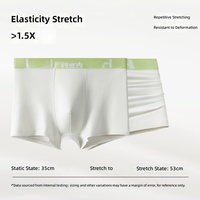 Sous-vêtements pour hommes de qualité supérieure, taille élastique, respirants, écologiques, en spandex/coton, livraison rapide, personnalisables, en stock