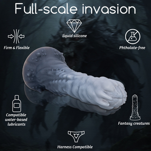 Monster Alien Weicher Silikon-Analdildo mit Saugnapf Großer Drachen Erwachsenen-Sexspielzeug für Männer Frauen Vagina G-Punkt Wasserdicht - Product Image 2
