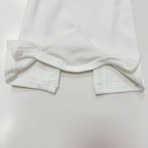 Conjunto de Bautizo para Bebé Niño 2026, Mono Blanco con Cruz Bordada, Conjunto de Caballero con Mono de Manga Corta, Gorro y Babero, 3 Piezas - Product Image 6