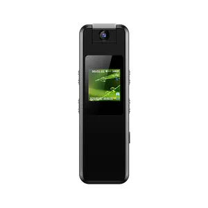 Version nocturne 1080P Mini caméra corporelle enregistreur vidéo caméra d'application de la loi avec écran de 0.85 pouces