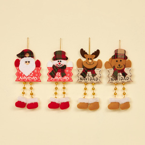 Nouveaux Ornements de Noël Gnomes Multi-Designs avec Clochette, Pendentifs pour Arbre de Noël et Fêtes, Jouets en Peluche Traditionnels et Mignons pour Noël - Product Image 2