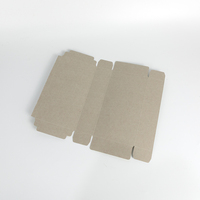 Boîte d'emballage personnalisée en pulpe cosmétique, support d'emballage blanc en plantes pures formable pour emballage de boîte en papier