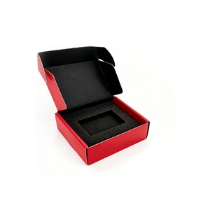 Corrugated Mailing <b>Box</b> <b>Red</b> Aircraft <b>Box</b> Customized Colors Built-in EVA Protection Paper Tray Eco-friendly Paper <b>Box</b> - Product Image 3