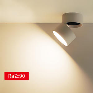 Lampu plafon Led rumah, lampu Downlight lipat tanpa lubang ruang tamu langit-langit Modern sederhana semua aluminium - Product Image 2