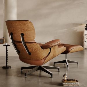 Fauteuil pivotant moderne et minimaliste de luxe italien pour salon, chaise longue de balcon pour villa et parc - Product Image 5