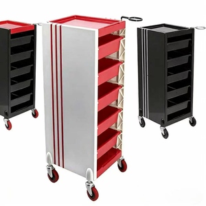 Carrito de Peluquería, Carrito de Herramientas, Carrito de Herramientas de Belleza, Carrito de Salón de Belleza, Carro con Ruedas, Carro para Plancha de Calor - Product Image 3