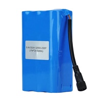 Paket Baterai Lithium Ion LiFePO4 6.4V 30Ah ATing IFR32700-2S6P yang Dapat Disesuaikan, Dapat Diisi Ulang, Garansi 2 Tahun