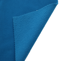 100% Polyester Polar tec Gebürstetes Fleece Velvet een Stoff für Mode jacke